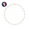 PERLINEA - Collier - Perles de Culture d'Eau Douce - Ronde 6/7 mm Multicouleur