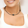 PERLINEA - Collier - Perle de Tahiti - Ronde 10/11 mm Noir