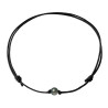 PERLINEA - Collier - Perle de Tahiti - Ronde 10/11 mm Noir