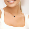 PERLINEA - Collier- Perles de Culture - Ronde 9/10 mm Noir