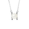 PERLINEA - Collier 2C - Perle de Culture d'Eau Douce - Ronde 7/8 mm Blanc