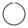 PERLINEA - Collier - Perles de Tahiti - Ronde 8/9 mm Noir