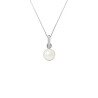 PERLINEA - Collier - Perle de Culture d'Eau Douce - Ronde 6/7 mm Blanc