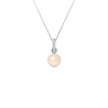 PERLINEA - Collier - Perle de Culture d'Eau Douce - Ronde 6/7 mm Rose