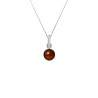 PERLINEA - Collier - Perle de Culture d'Eau Douce - Ronde 6/7 mm Chocolat