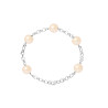 PERLINEA - Bracelet - Perles de Culture - Ronde 9/10 mm Rose