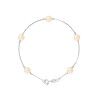 PERLINEA - Bracelet - Perles de Culture - Ronde 6/7 mm Rose