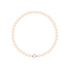 PERLINEA - Bracelet - Perles de Culture d'Eau Douce - Ronde 4/5 mm Rose