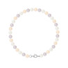 PERLINEA - Bracelet - Perles de Culture - Ronde 5/6 mm Multicouleur