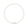 PERLINEA - Bracelet - Perles de Culture - Ronde 5/6 mm Blanc