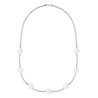 PERLINEA - Collier - Perles de Culture - Ronde 9/10 mm Blanc