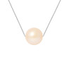 PERLINEA - Collier - Perles de Culture - Ronde 9/10 mm Rose