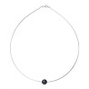 PERLINEA - Collier - Perles de Culture - Ronde 9/10 mm Noir