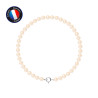 PERLINEA - Bracelet - Perles de Culture d'Eau Douce - Ronde 4/5 mm Rose